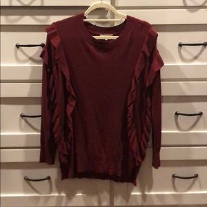 Grace & Lace Ruffle Sweater